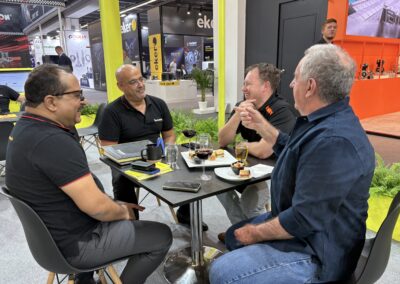 Mansons product display at Automechanika Frankfurt